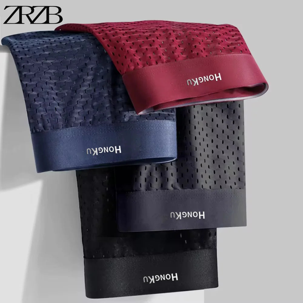 4/5 PCS Men Boxer Ropa Breathable Bamboo