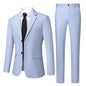 Men's 2 Piece White  Suit