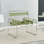 Single Chair Network Red Bauhaus Saddle Leather