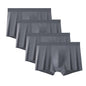 4pcs Mesh Bamboo Fiber Men's Boxerr XXXXL Large Size