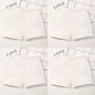 4PC Teen Girl Boxers Pure Cotton Panties