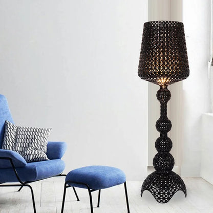 Italian Designer's Creative Hollowed Out Floor Lamp