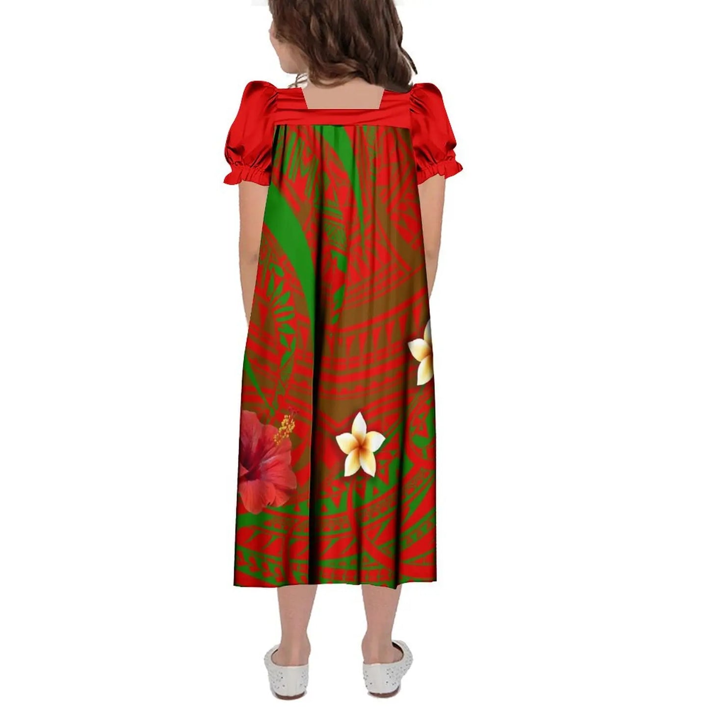 Mumu Dress Samoan Family Set Pacific Island Design