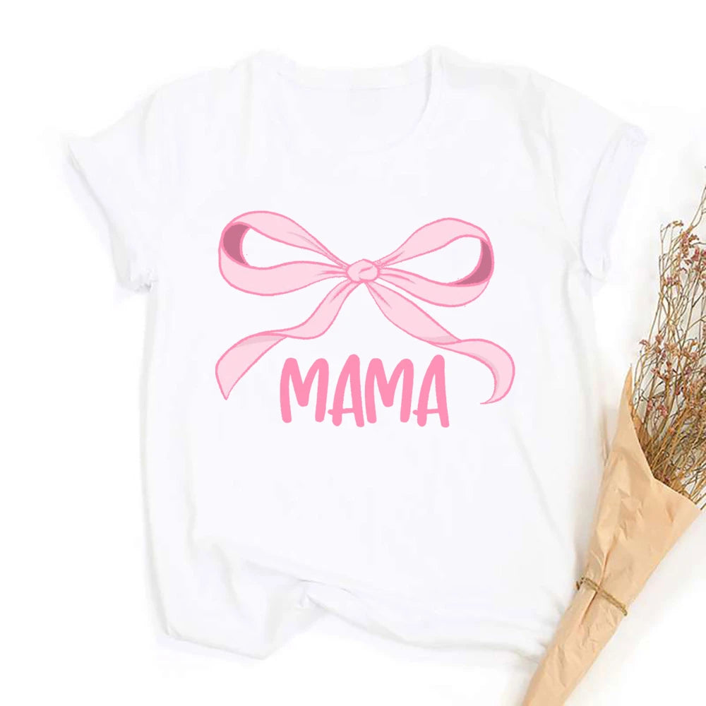 Family Matching Shirt Mother & Daughter Short Sleeve