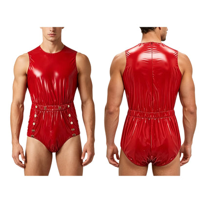 Mens Tear Away Backless, Nightclub Party Jumpsuit