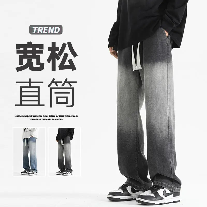 Four Seasons Workwear Casual Pants Loose Straight Leg