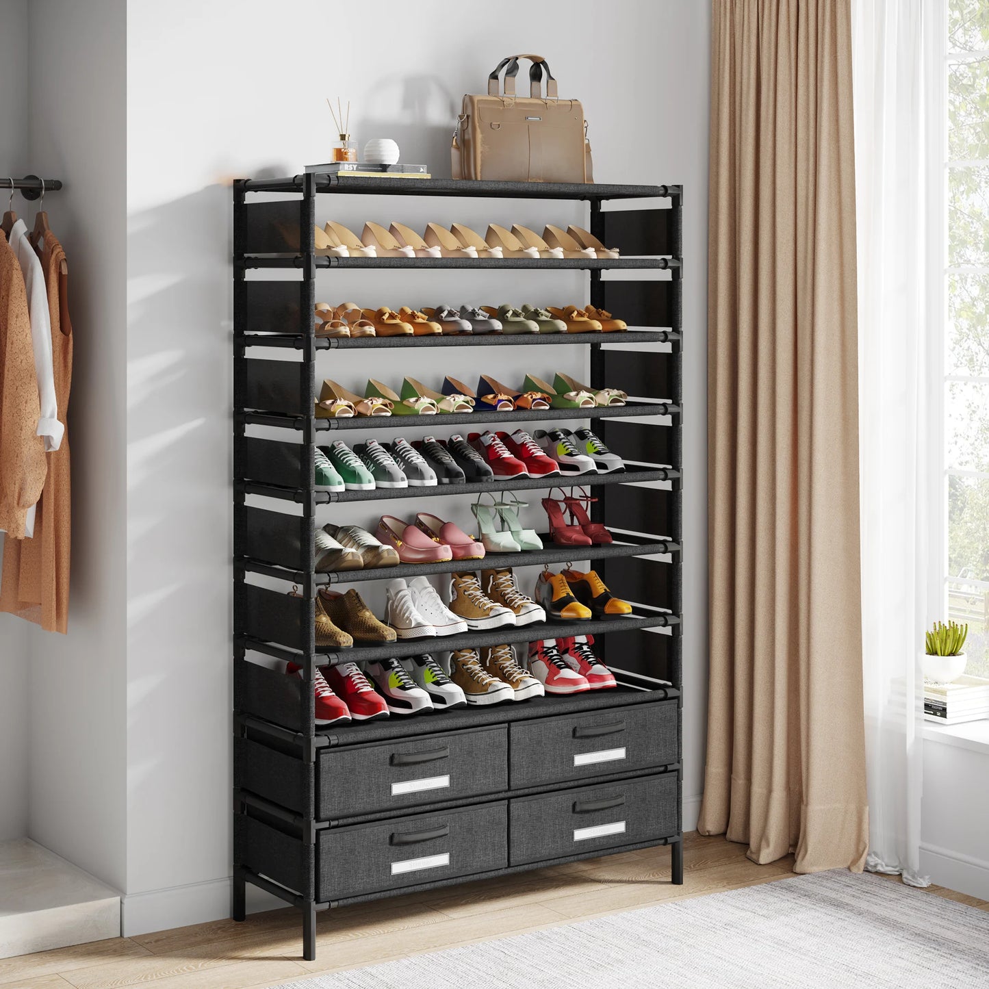 Large Capacity Organizer, Shoe/Book Shelf