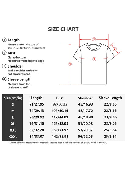 Men's High Quality Funny Cat Printed T-shirt