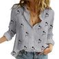 Vintage Cotton Linen Casual Tops Womens Fashion