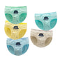 5 Pcs Boys Teenagers Briefs Underwear