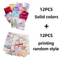24pcs Cotton Girls Briefs Panties