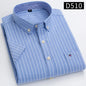Plus Size Men Plaid Striped Formal Business