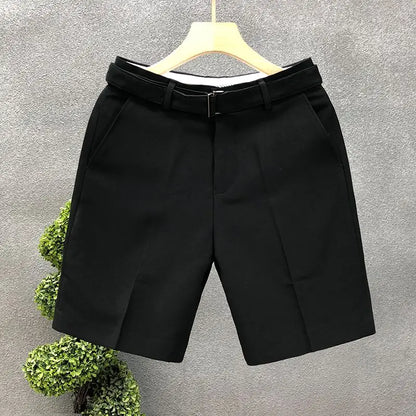 Casual Slim Fit Men's Suit Shorts Stylish