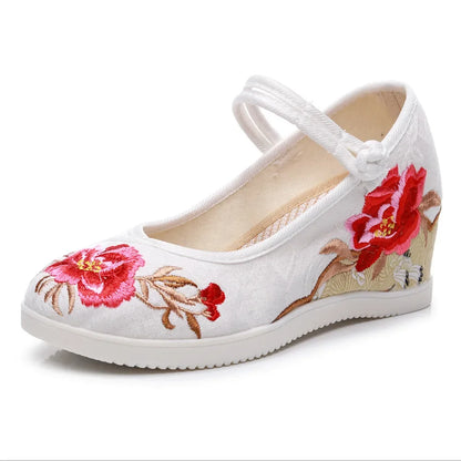Woman Casual Ethnic Style Canvas Vintage
