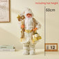 Large Standing Santa Figurine Doll Home Decoration