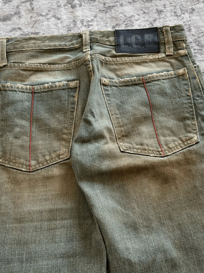 Retro Casual Rock Style Micro-Horn Jeans