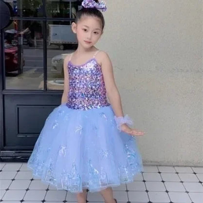 Tutu Ballerine Dance Ballet Leotards Girls