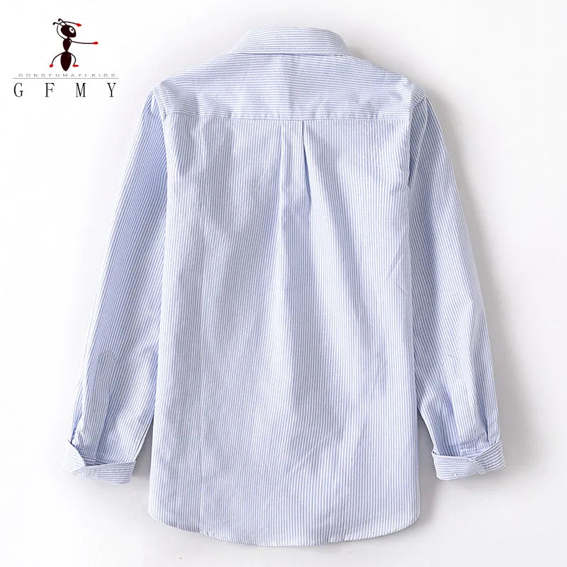 Fashion Clothes Stripe Long Sleeve Shirts