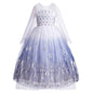 Girls Elsa Anna Dress Princess Carnival Jasmine Rapunzel