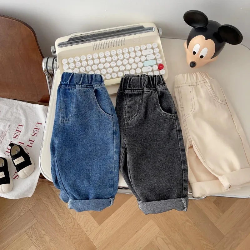 Fashion Boys Casual Pants, Girls Loose Trousers