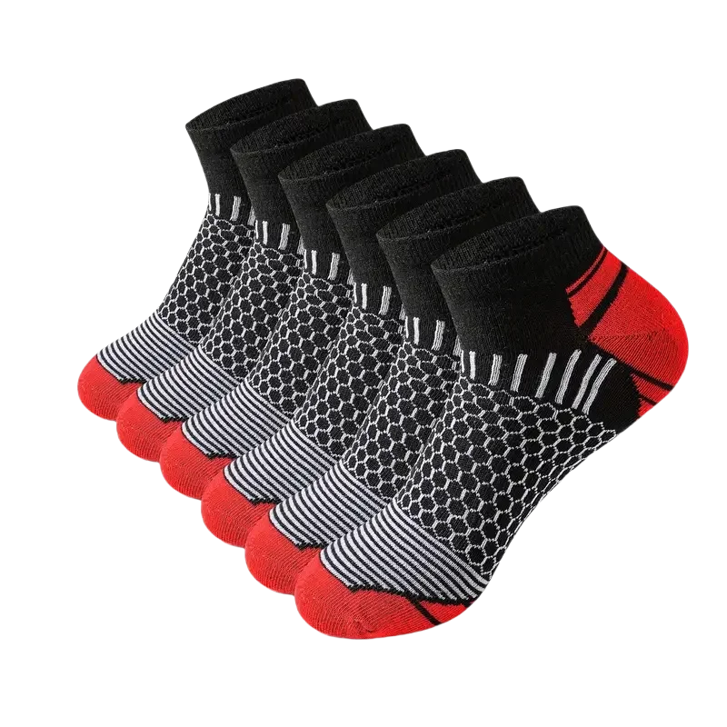 6 Pairs Men's Low Tub Socks