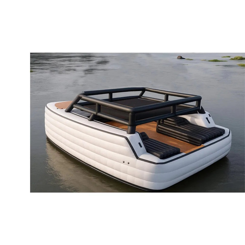 Large Custom Inflatable Pink Boat High Quality