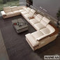 Genuine Leather Sofa Set for Living Room