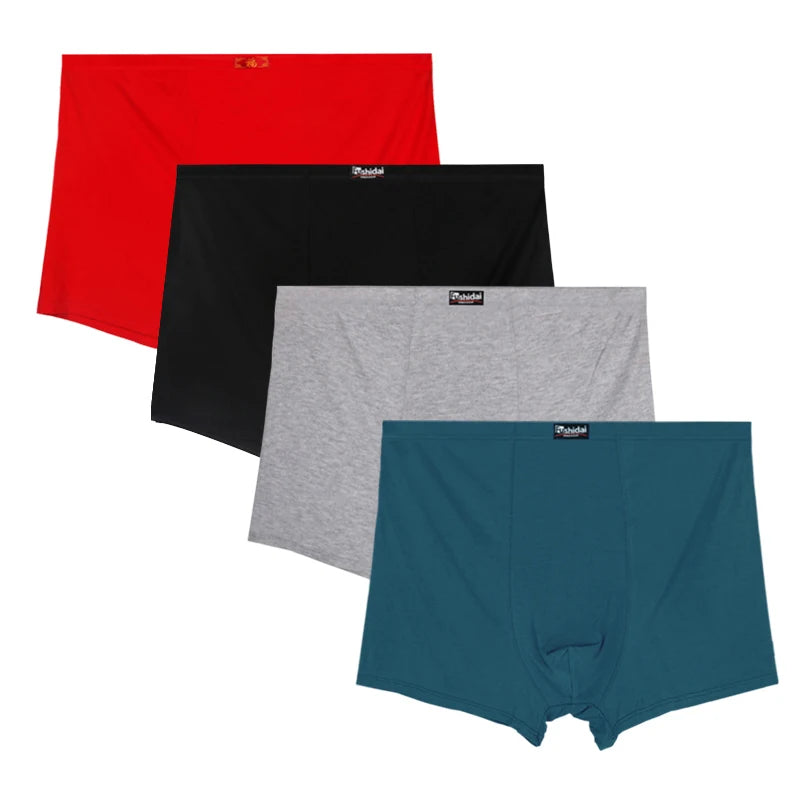 4Pcs Men Boxer Underwear Comfort