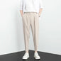 Solid Color Baggy Casual Harem Pants Men