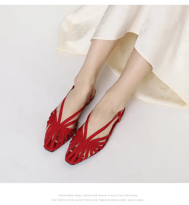 Flat Sandals Large Size Designer Shoes Summer