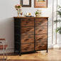 8 Fabric Drawers Storage Cabinet Steel Frame Assembly