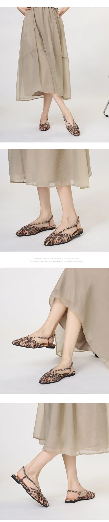 Flat Sandals Large Size Designer Shoes Summer