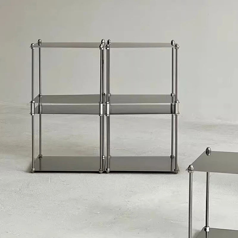 Stainless Steel Coffee Tables Decor Display Stand