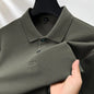 Men Polo Shirt, Leisure Long Sleeve, Breathable