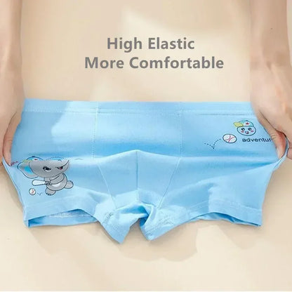 10pc Boys Girls Silk Boxer Cartoon Training Toddler Underwear