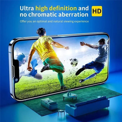 1-5Pcs Tempered Glass For iPhone Pro Max Screen