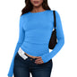 Sexy Cropped Womens Casual Skinny Slim T Shirts