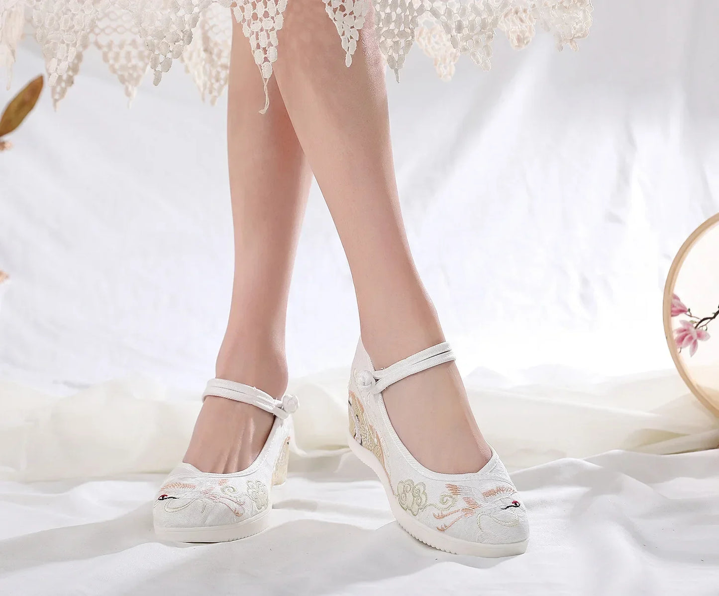 Woman Casual Ethnic Style Canvas Vintage