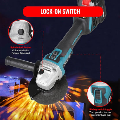 Cordless Power Angle Grinder Rechargeable