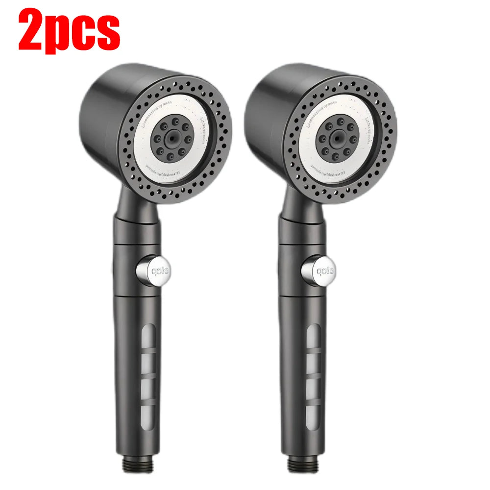 5 Modes Spray Water Shower Head Handheld Spa