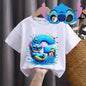 Boys/Girls Disney Lilo Stitch Letters Party T-Shirt