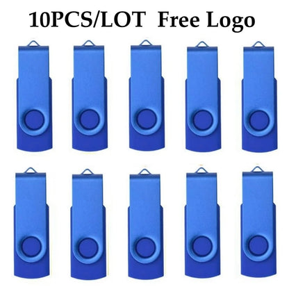 10pcs Flash Drive Flash Memory Card Memory Stick
