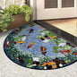 Entrance Doormat Outdoor Floor Carpet Semi-circular