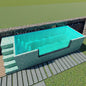 Prefab Modular Container Swimming Pool Above Ground