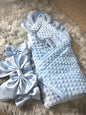 Boys/Girls French Lace Essential Receiving Blanket Ultra-Soft