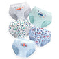 5 Pcs Boys Briefs Dinosaur Shark Toddler Brief Underwear