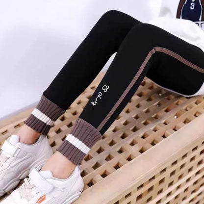 Kids' Thermal Fleece-Lined Thickened Leggings
