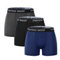 Mens Merino Wool Boxer Brief Breathable Fitness