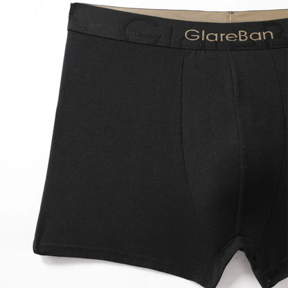 5piece Black Luxury Brand Cotton Boxer Men Underwear