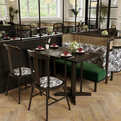 Western Dining Table and Chair Cafe Hotel